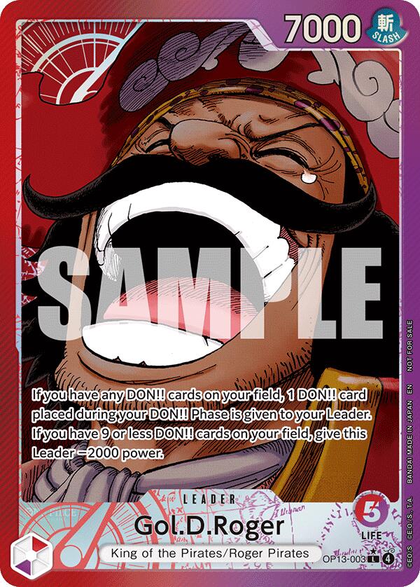 Gol.D.Roger (Jumbo) [One Piece Promotion Cards] | Gamers Paradise