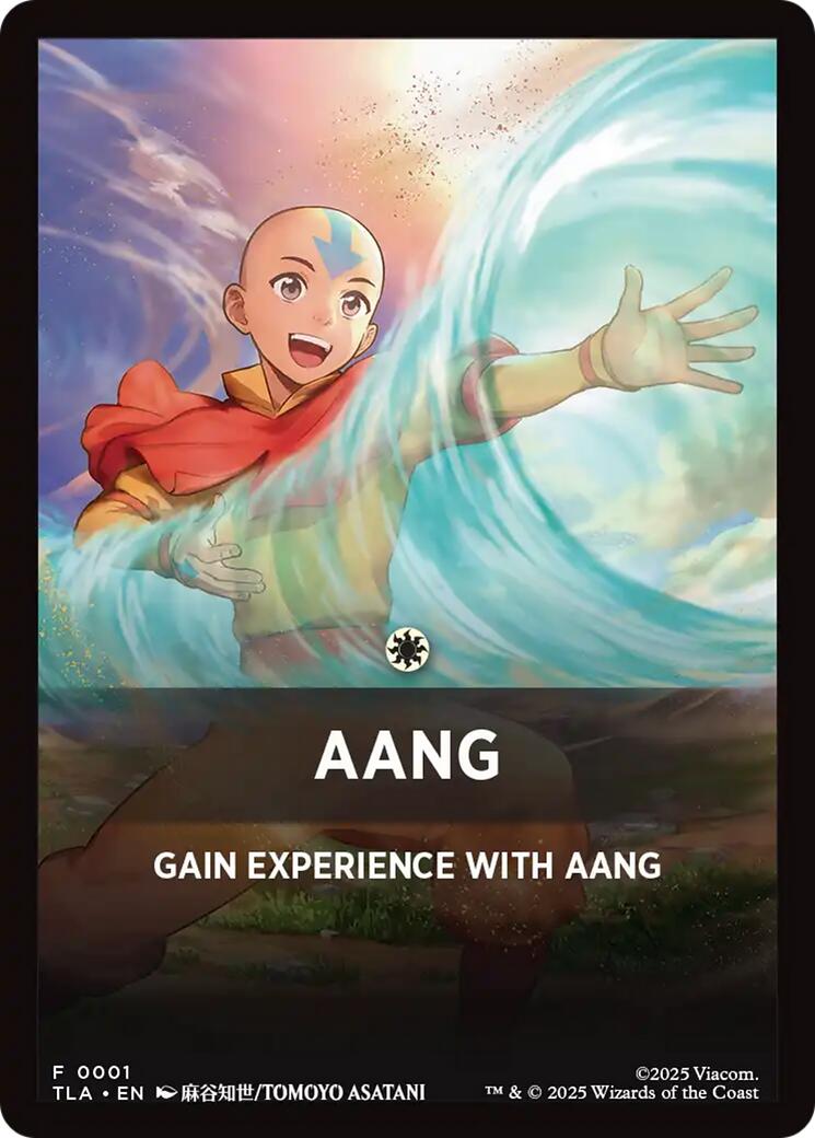 Aang Theme Card [Avatar: The Last Airbender Tokens] | Gamers Paradise