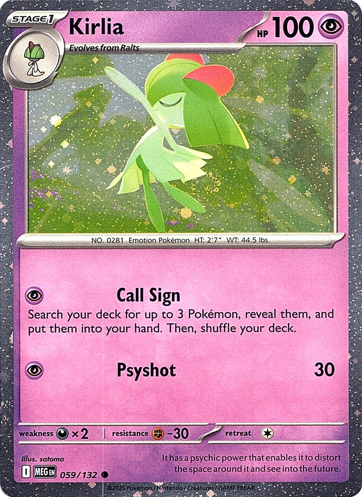 Kirlia (059/132) (Cosmos Holo) [Miscellaneous Cards] | Gamers Paradise