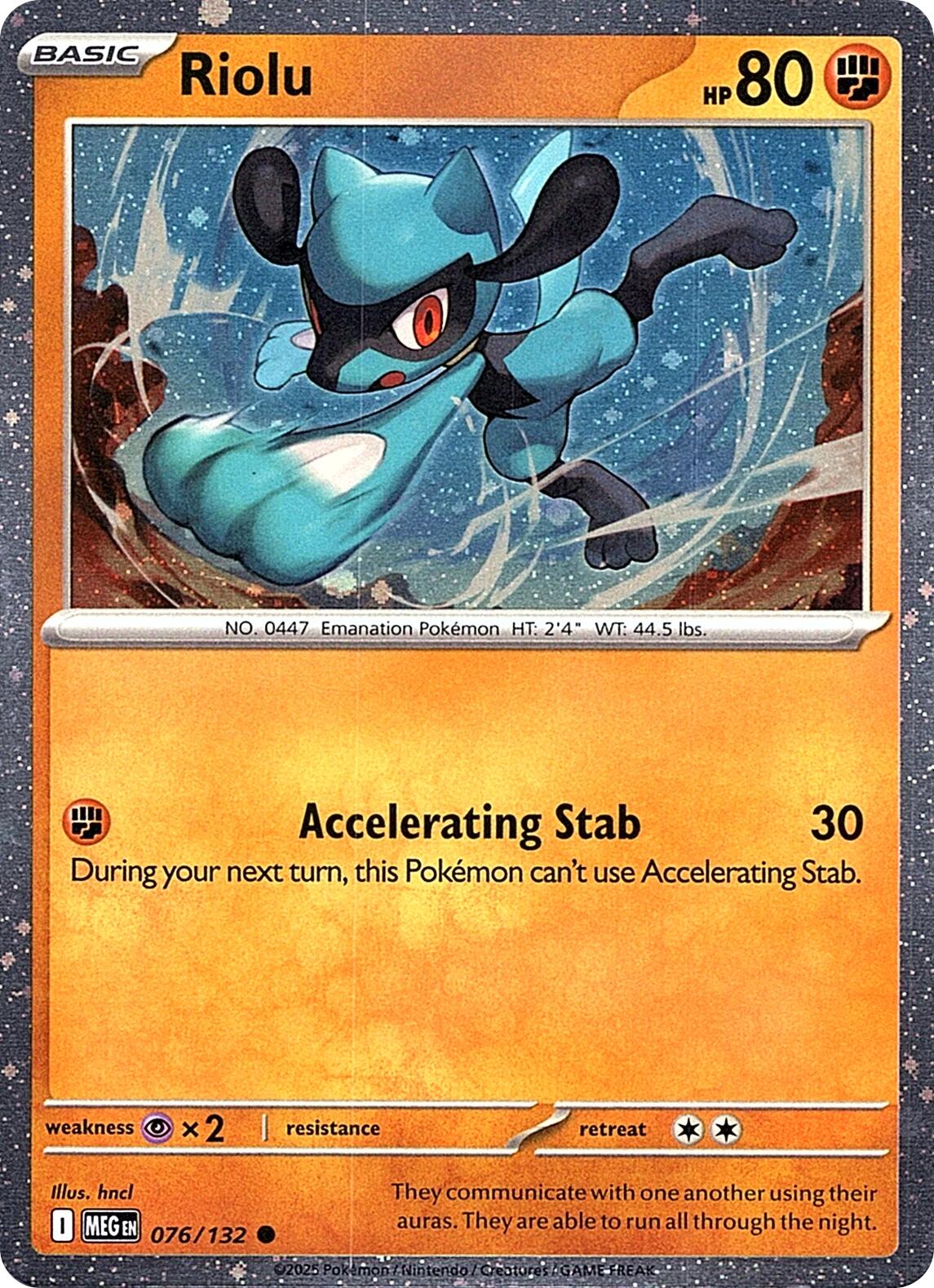Riolu (076/132) (Cosmos Holo) [Miscellaneous Cards] | Gamers Paradise