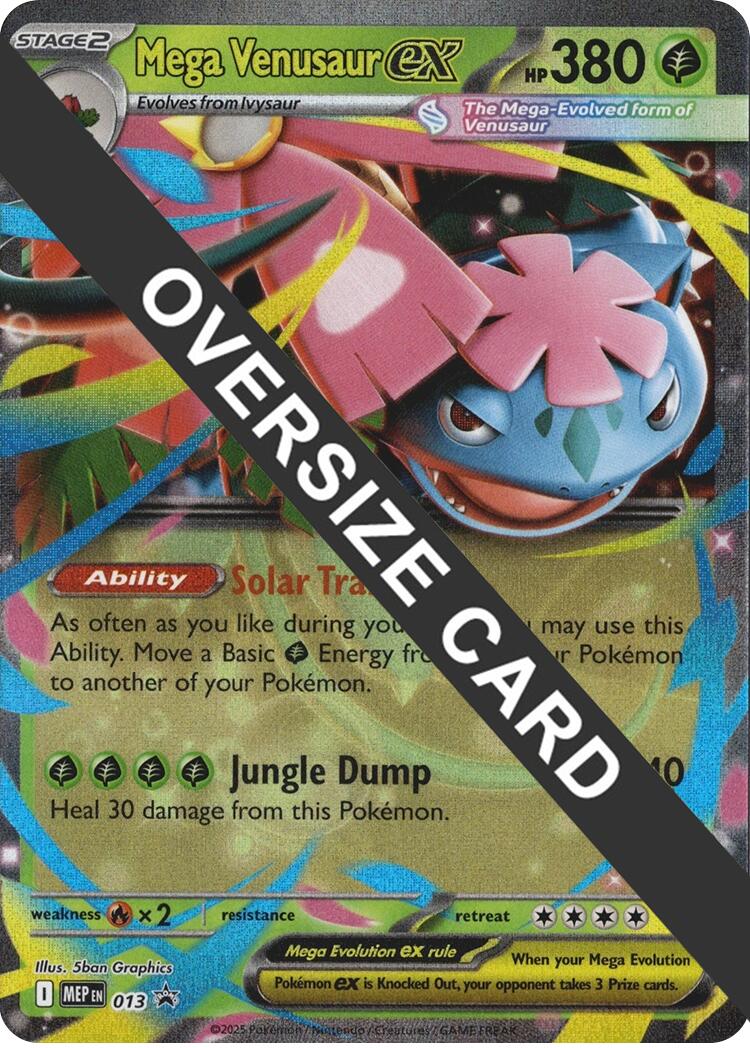 Mega Venusaur ex (013) (Jumbo) [Mega Evolution Promo] | Gamers Paradise
