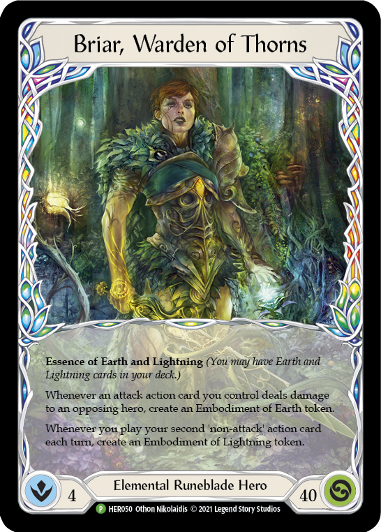 Briar, Warden of Thorns [HER050] (Promo)  Rainbow Foil | Gamers Paradise