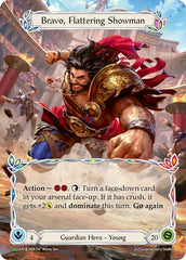 Bravo, Flattering Showman [HER154] (Promo)  Cold Foil | Gamers Paradise