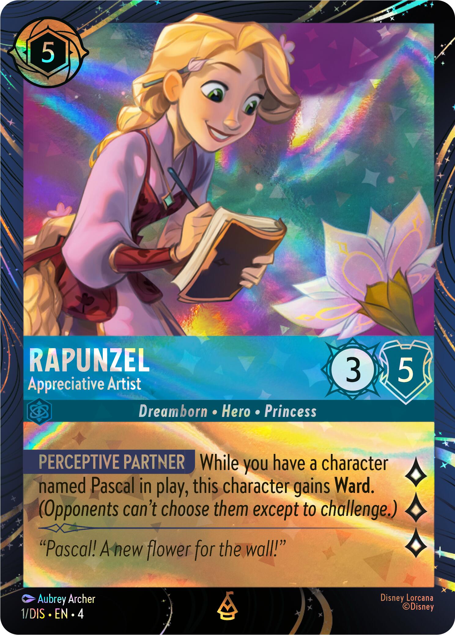 Rapunzel - Appreciative Artist (1) [Promo Cards] | Gamers Paradise