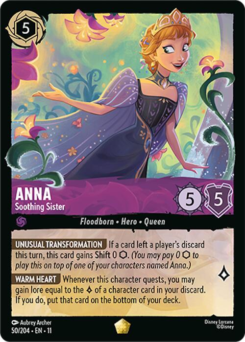 Anna - Soothing Sister (50/204) [Winterspell] | Gamers Paradise