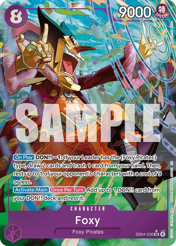 Foxy (Alternate Art) [The Azure Sea's Seven] | Gamers Paradise