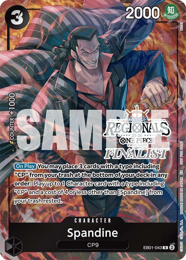 Spandine (Online Regional Finalist Card Set 2025 Vol.1) [One Piece Promotion Cards] | Gamers Paradise