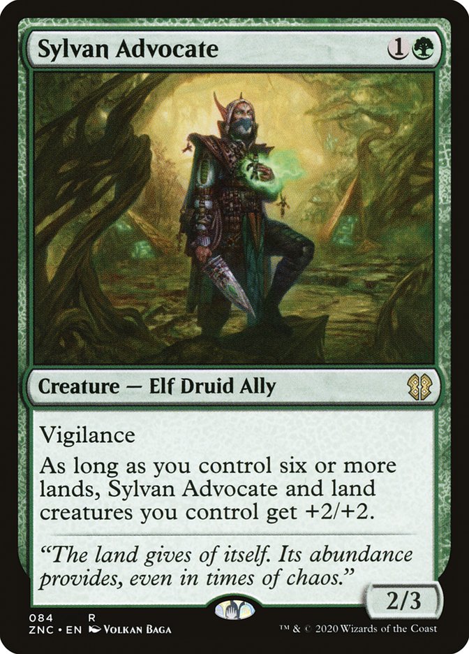 Sylvan Advocate [Zendikar Rising Commander] | Gamers Paradise