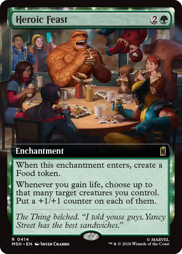 Heroic Feast (Extended Art) [Marvel Super Heroes] | Gamers Paradise