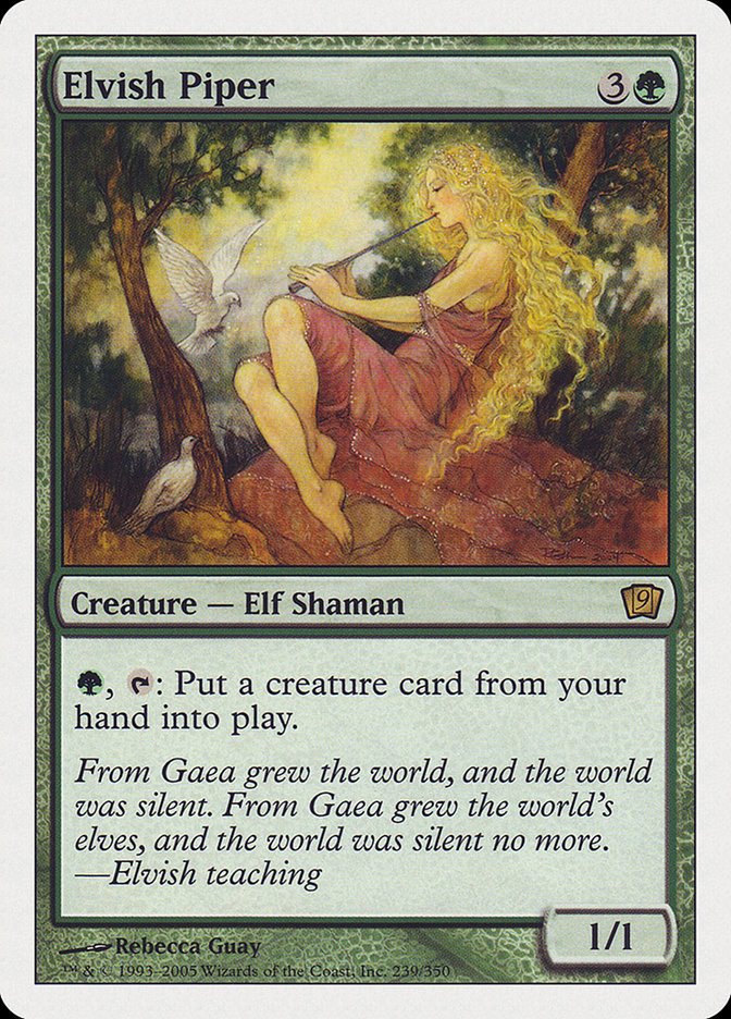 Elvish Piper [Ninth Edition] | Gamers Paradise