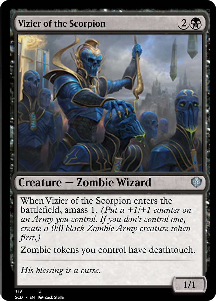 Vizier of the Scorpion [Starter Commander Decks] | Gamers Paradise