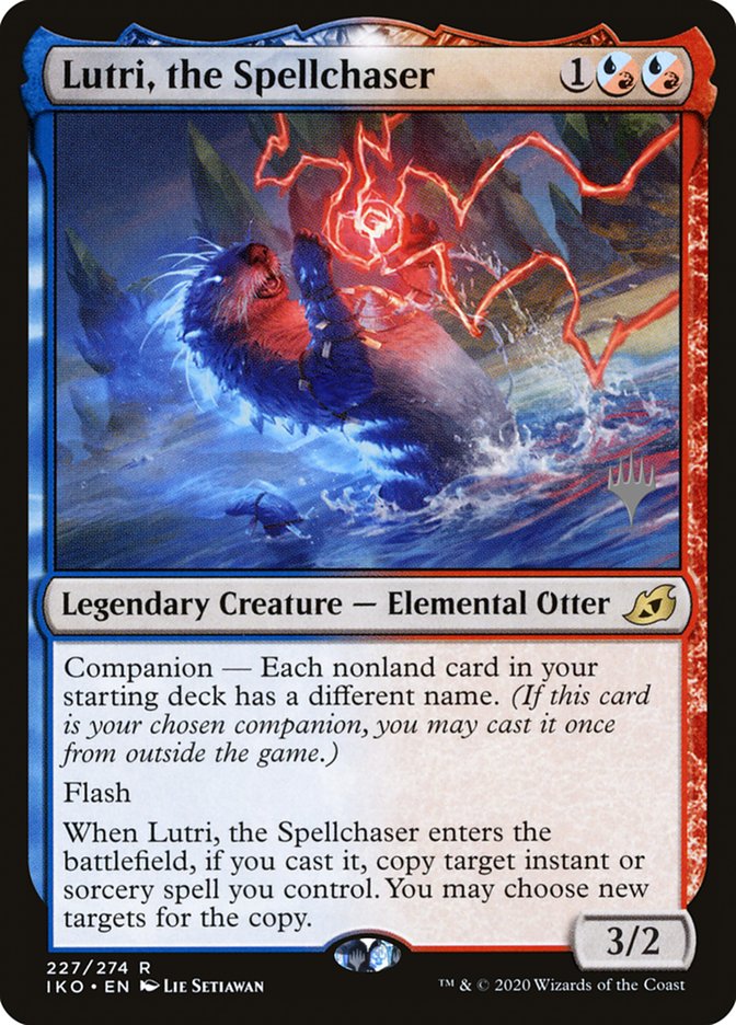 Lutri, the Spellchaser (Promo Pack) [Ikoria: Lair of Behemoths Promos] | Gamers Paradise