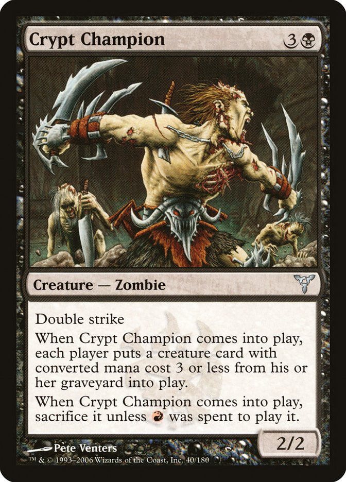 Crypt Champion [Dissension] | Gamers Paradise