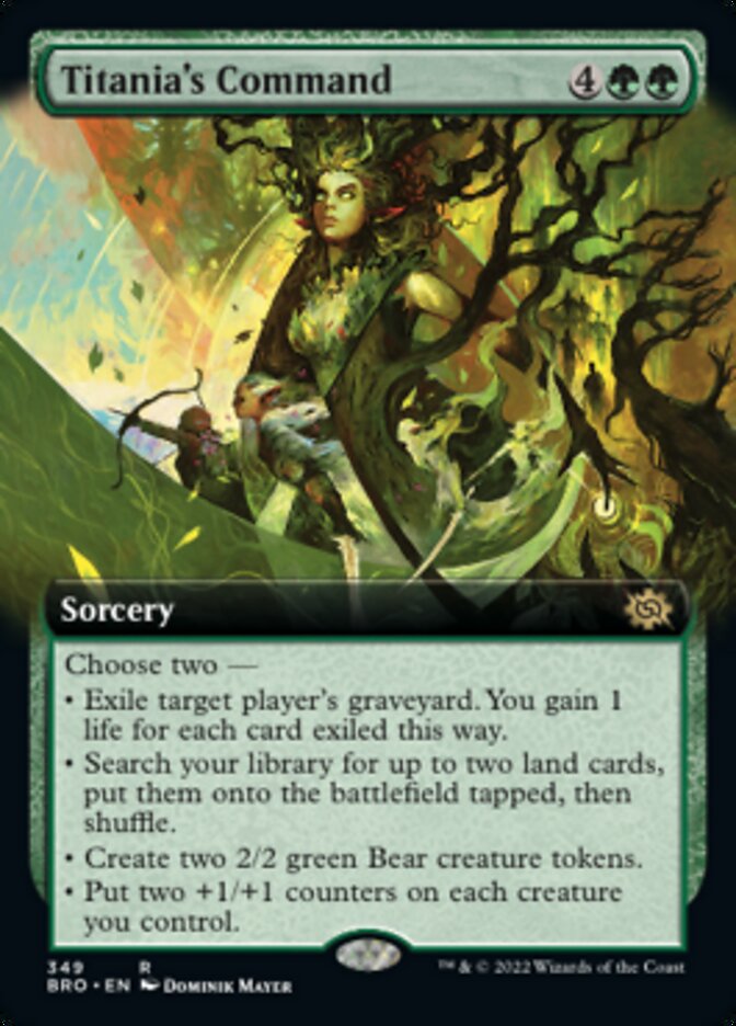 Titania's Command (Extended Art) [The Brothers' War] | Gamers Paradise