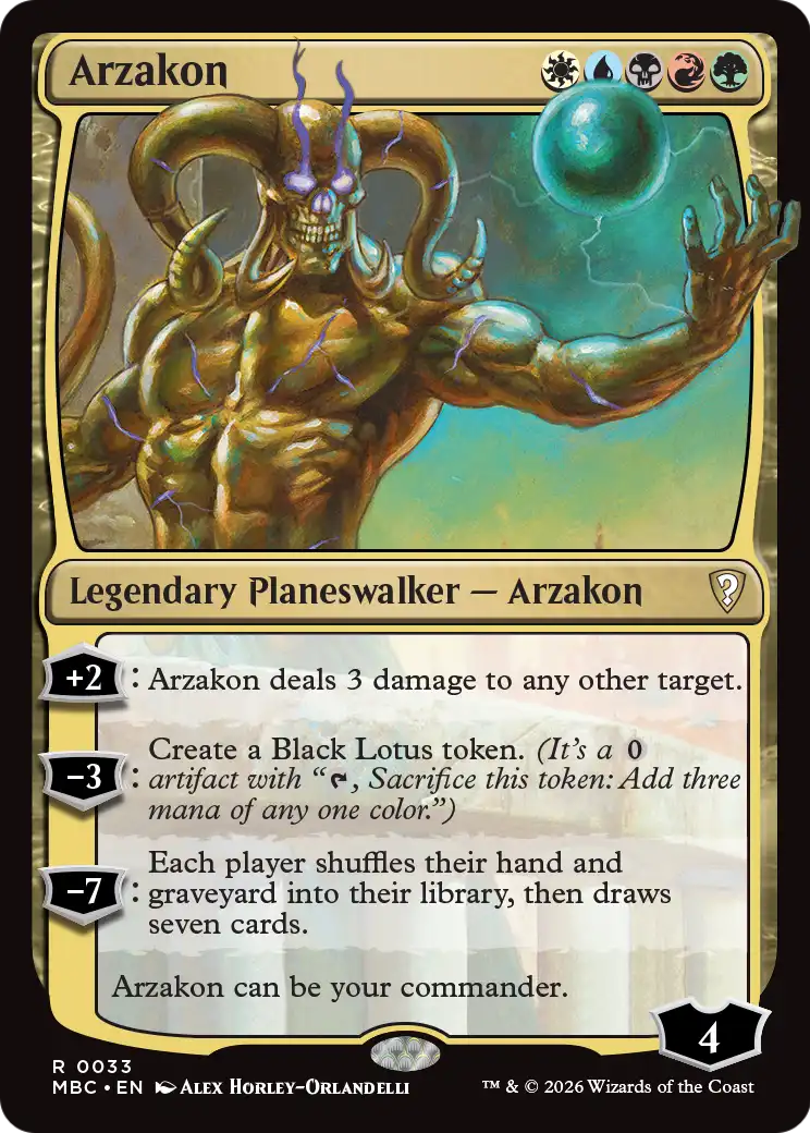 Arzakon [Mystery Booster: Commander Edition] | Gamers Paradise