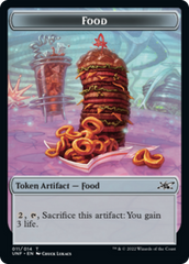 Clown Robot (002) // Food (011) Double-Sided Token [Unfinity Tokens] | Gamers Paradise