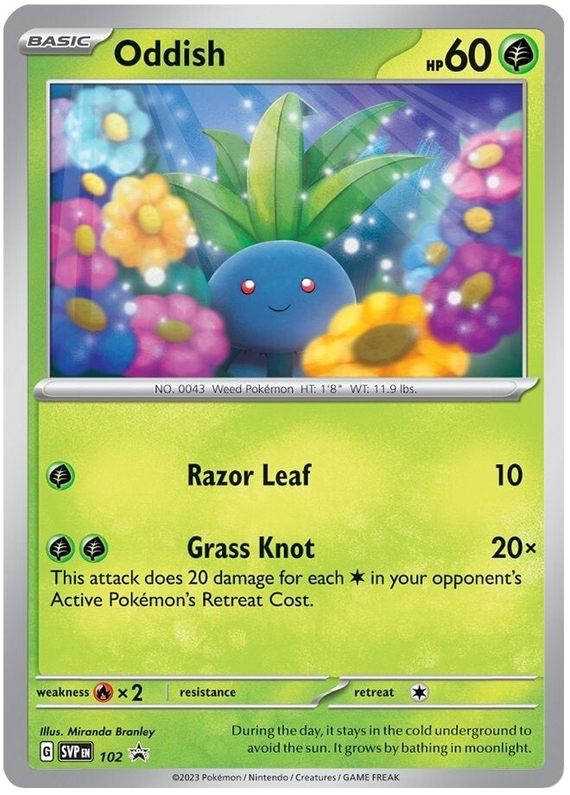 Oddish (102) [Scarlet & Violet: Black Star Promos] | Gamers Paradise