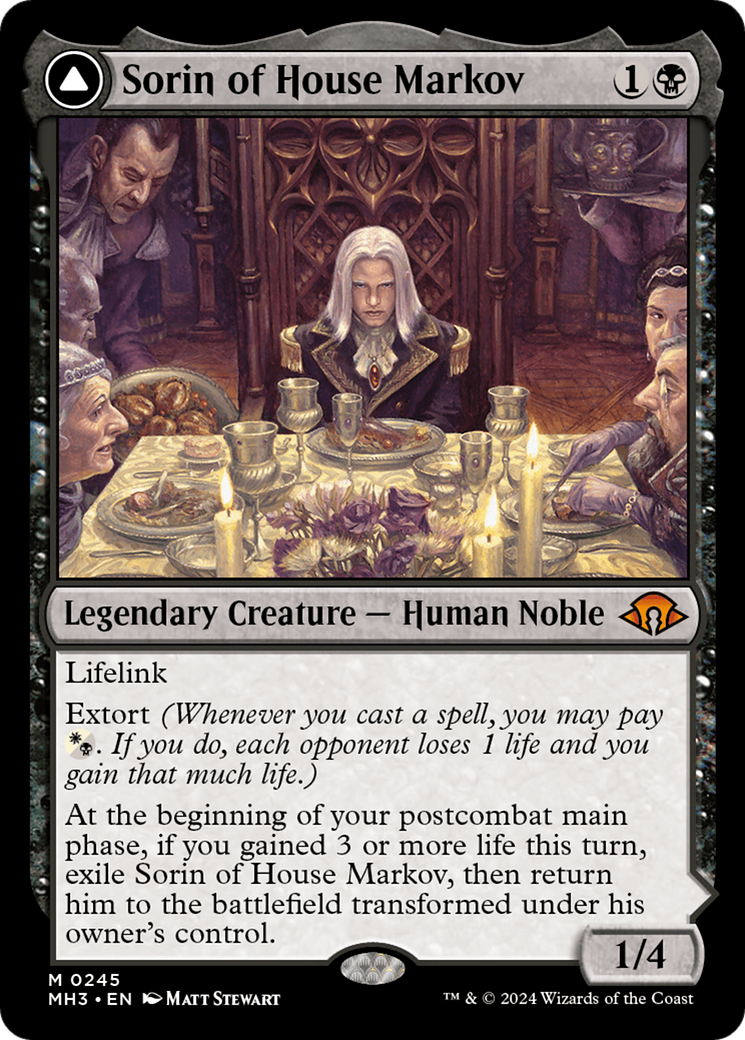 Sorin of House Markov // Sorin, Ravenous Neonate [Modern Horizons 3] | Gamers Paradise