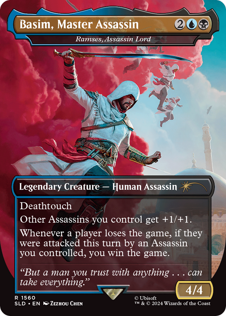 Basim, Master Assassin - Ramses, Assassin Lord (Rainbow Foil) [Secret Lair Drop Series] | Gamers Paradise