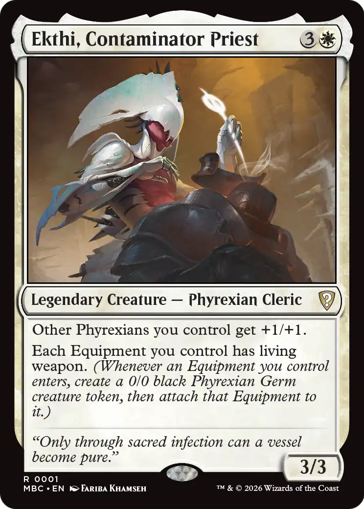 Ekthi, Contaminator Priest [Mystery Booster: Commander Edition] | Gamers Paradise