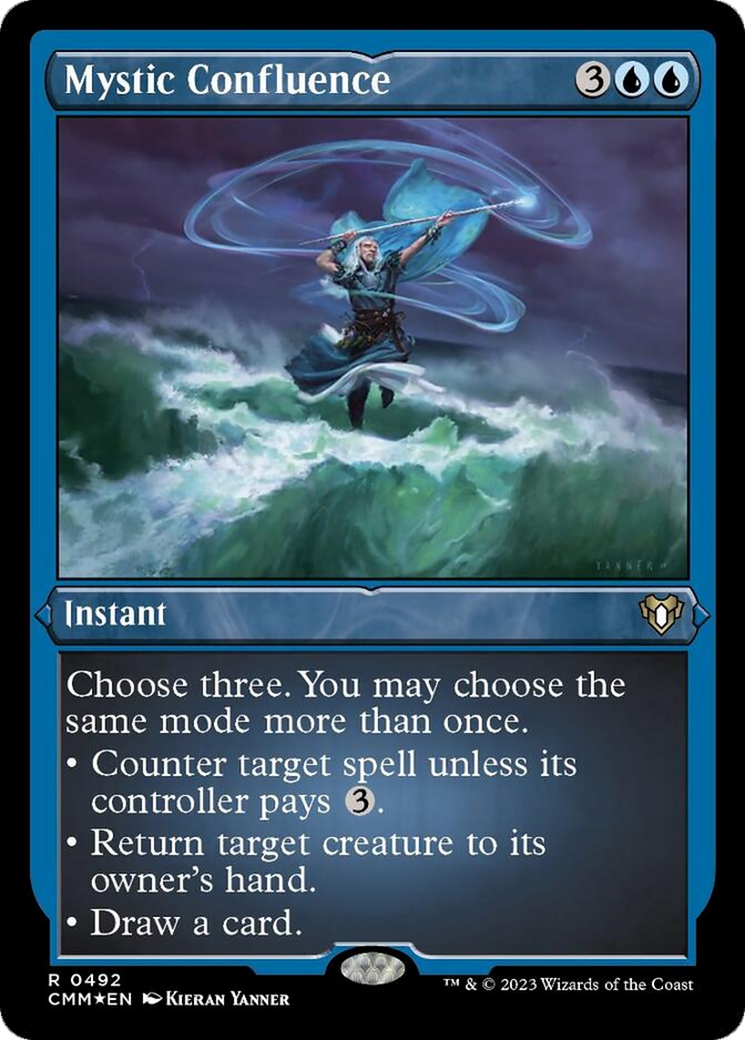 Mystic Confluence (Foil Etched) [Commander Masters] | Gamers Paradise