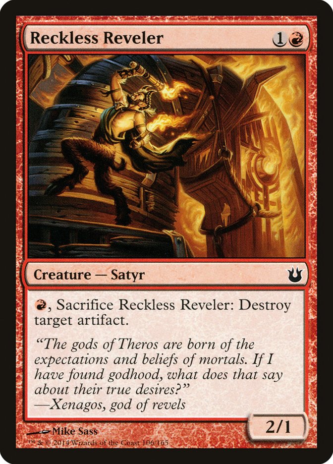 Reckless Reveler [Born of the Gods] | Gamers Paradise