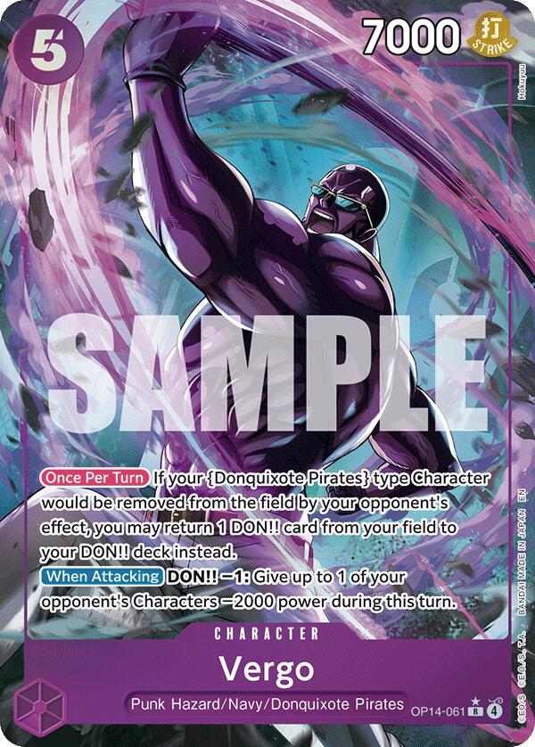 Vergo (Alternate Art) [The Azure Sea's Seven] | Gamers Paradise