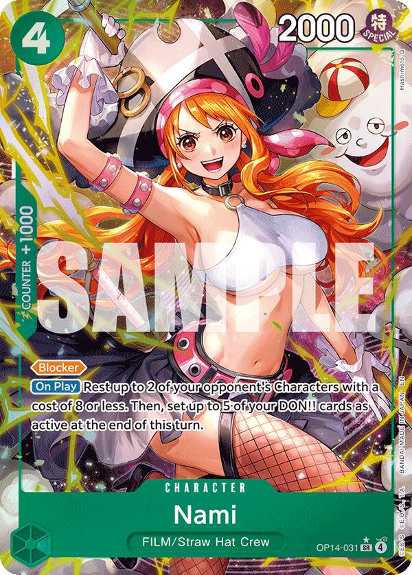 Nami (Alternate Art) [The Azure Sea's Seven] | Gamers Paradise