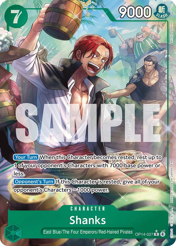Shanks (Alternate Art) [The Azure Sea's Seven] | Gamers Paradise