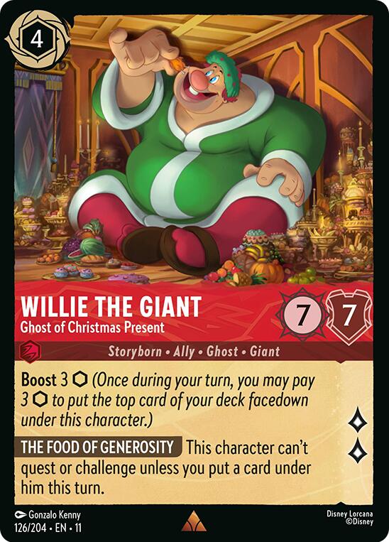 Willie the Giant - Ghost of Christmas Present (126/204) [Winterspell] | Gamers Paradise