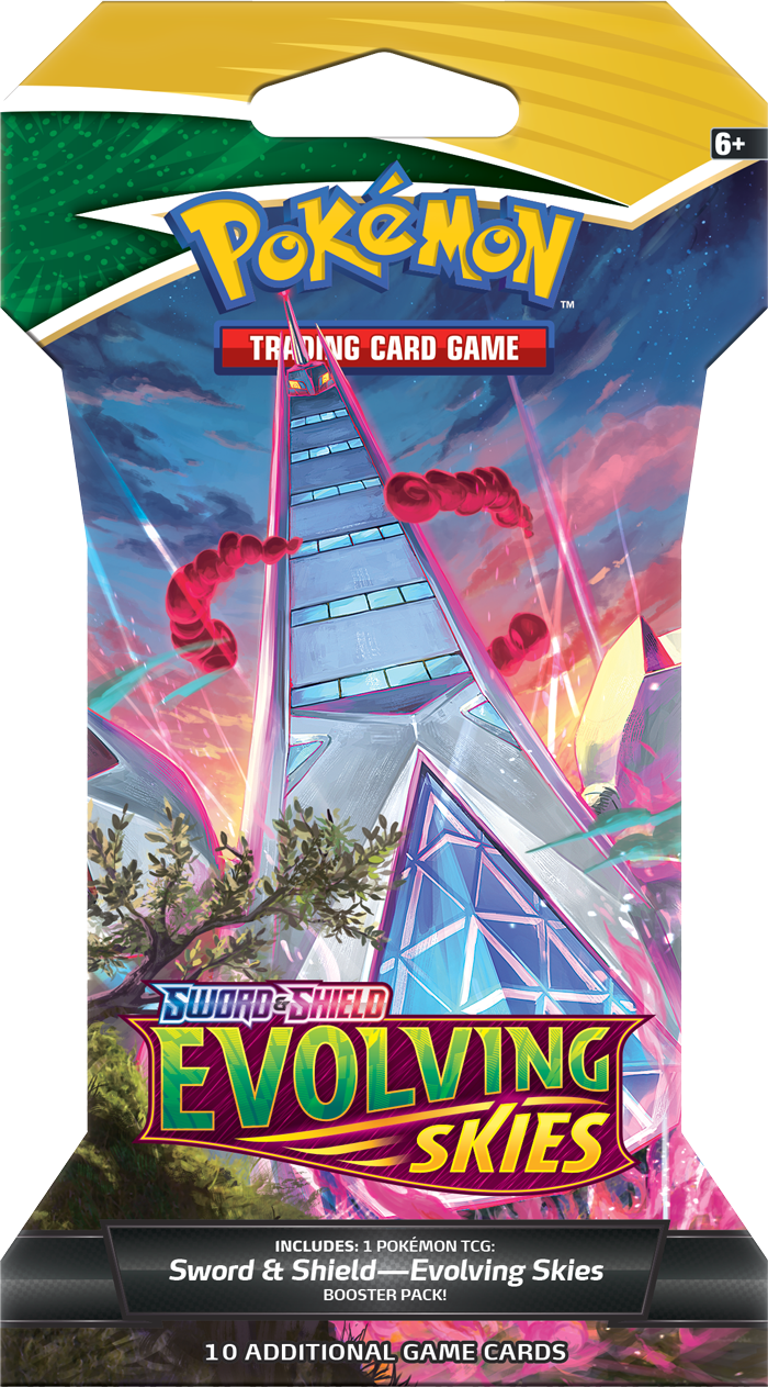 Sword & Shield: Evolving Skies - Sleeved Booster Pack | Gamers Paradise