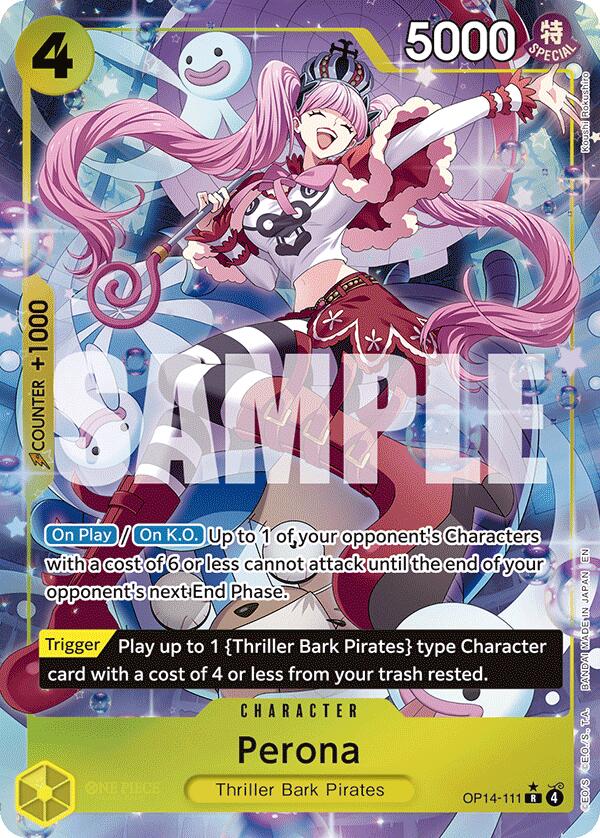 Perona (111) (Alternate Art) [The Azure Sea's Seven] | Gamers Paradise