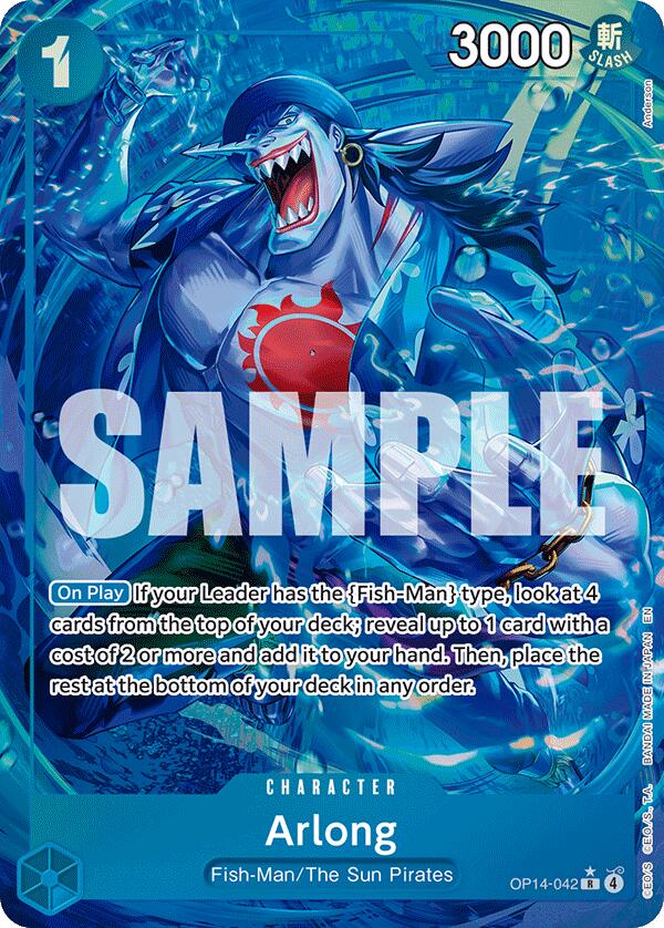 Arlong (Alternate Art) [The Azure Sea's Seven] | Gamers Paradise