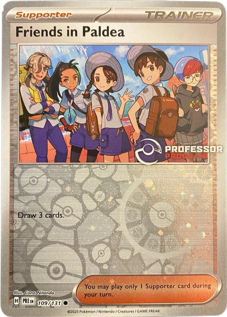Friends in Paldea (109/131) [Professor Program Promos] | Gamers Paradise
