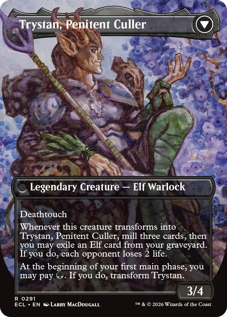 Trystan, Callous Cultivator (Borderless) [Lorwyn Eclipsed] | Gamers Paradise