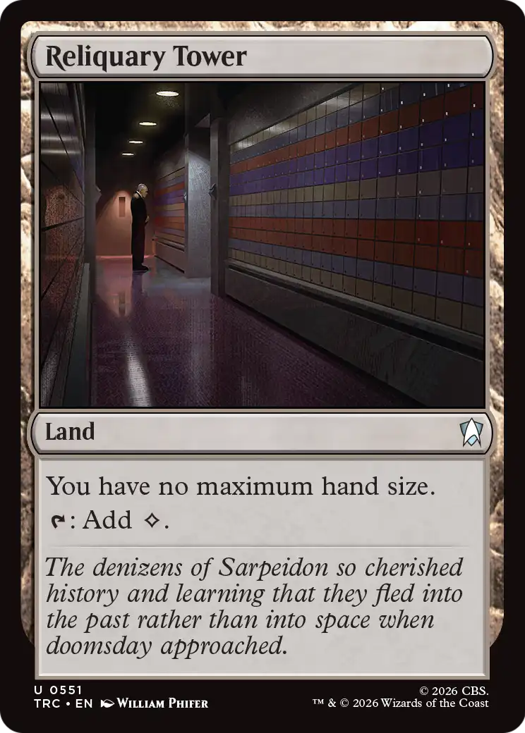 Reliquary Tower (Surge Foil) [Star Trek Commander] | Gamers Paradise