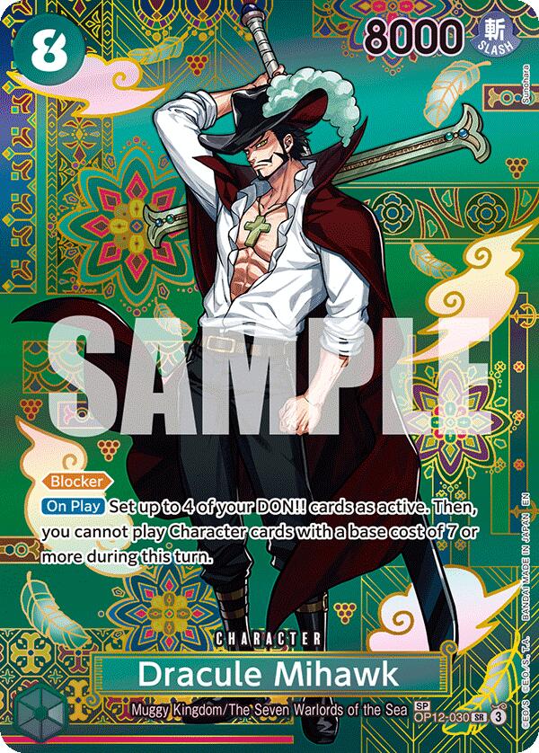 Dracule Mihawk (OP12-030) (SP) [The Azure Sea's Seven] | Gamers Paradise