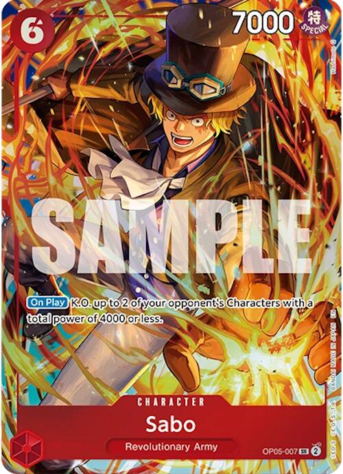Sabo (Illustration Box Vol.5) [One Piece Promotion Cards] | Gamers Paradise