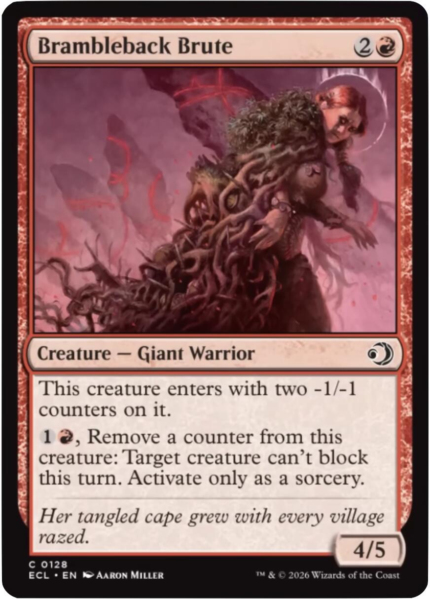 Brambleback Brute [Lorwyn Eclipsed] | Gamers Paradise