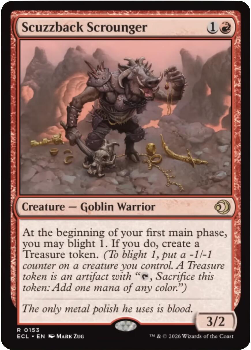 Scuzzback Scrounger [Lorwyn Eclipsed] | Gamers Paradise