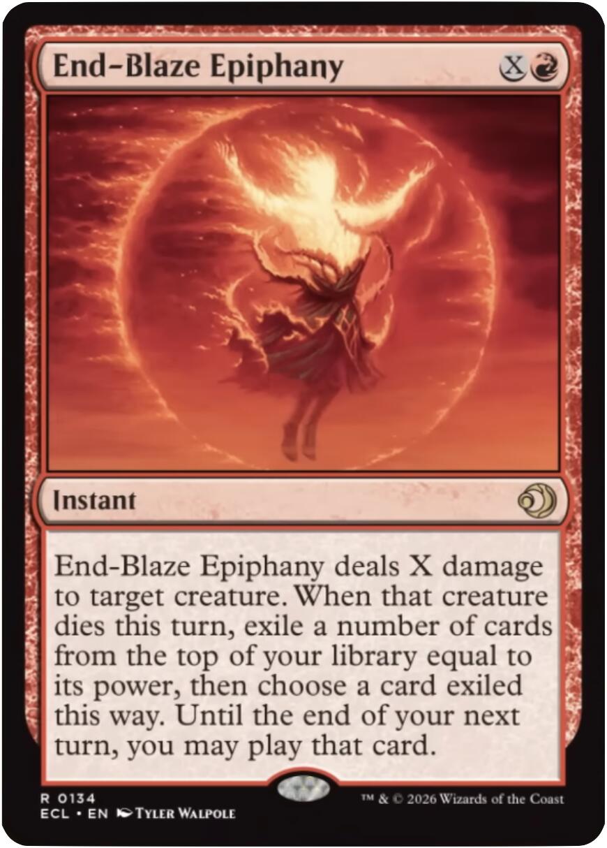 End-Blaze Epiphany [Lorwyn Eclipsed] | Gamers Paradise