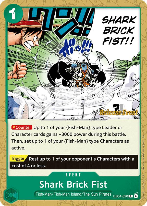 Shark Brick Fist [The Azure Sea's Seven Release Event Cards] | Gamers Paradise