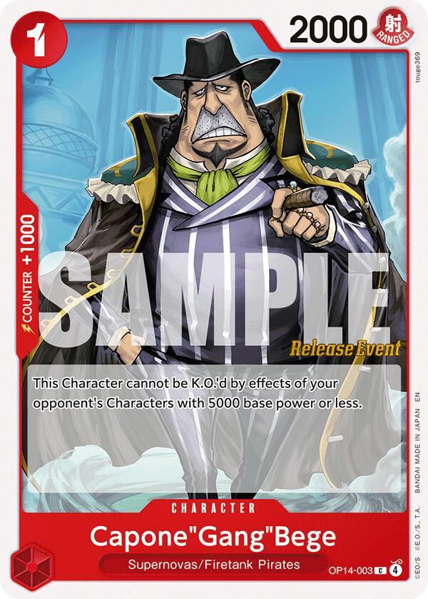 Capone"Gang"Bege [The Azure Sea's Seven Release Event Cards] | Gamers Paradise