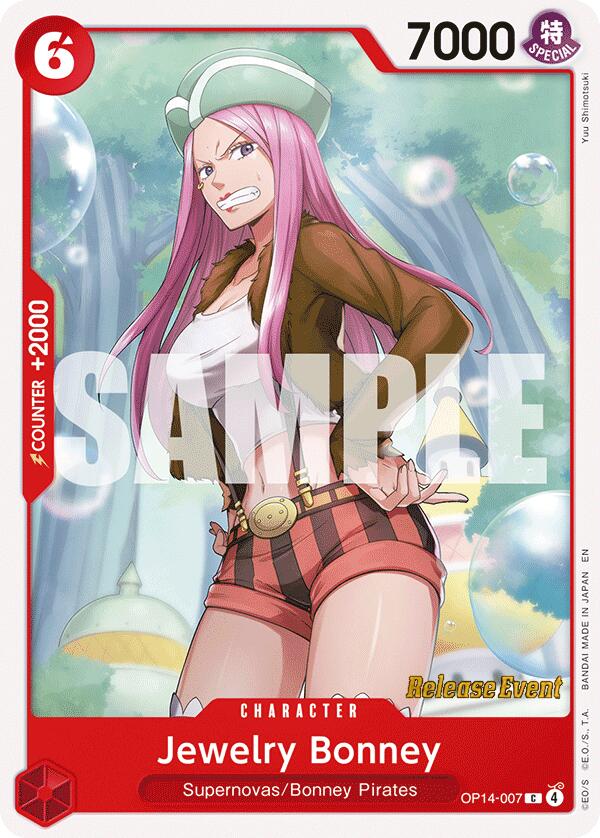 Jewelry Bonney [The Azure Sea's Seven Release Event Cards] | Gamers Paradise