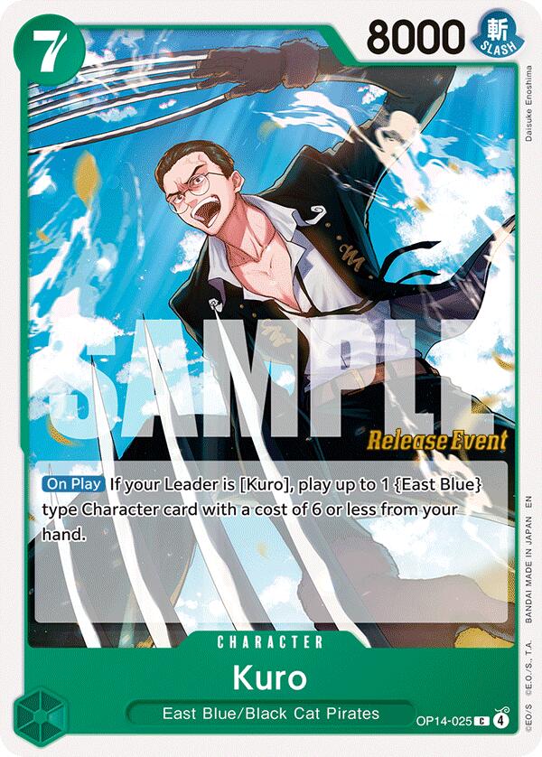 Kuro [The Azure Sea's Seven Release Event Cards] | Gamers Paradise