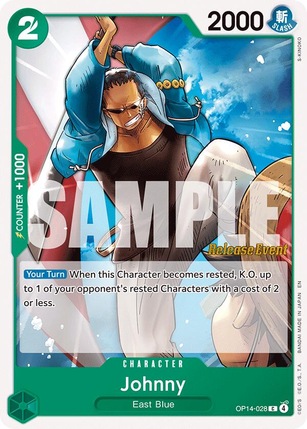 Johnny [The Azure Sea's Seven Release Event Cards] | Gamers Paradise