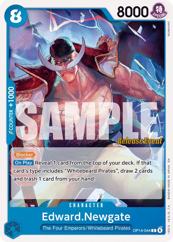 Edward.Newgate [The Azure Sea's Seven Release Event Cards] | Gamers Paradise