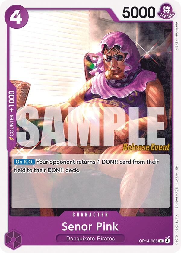 Senor Pink [The Azure Sea's Seven Release Event Cards] | Gamers Paradise