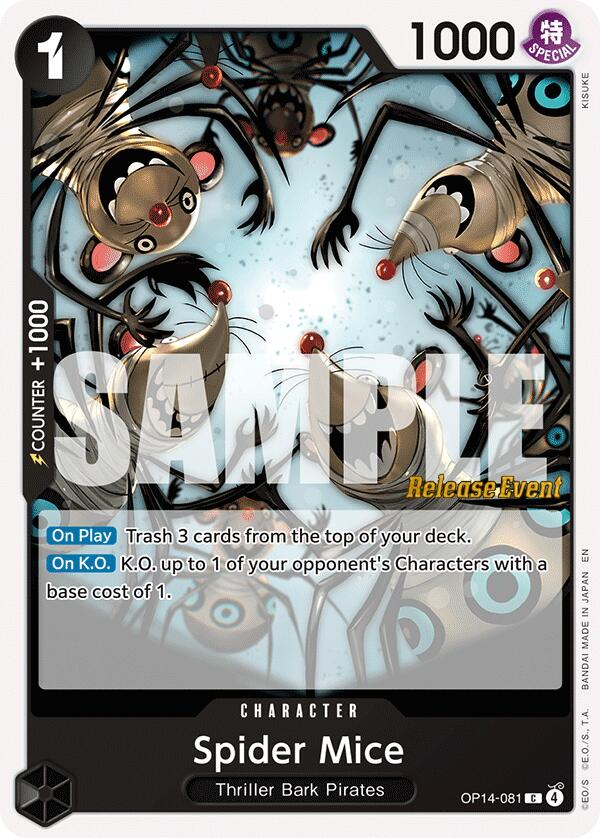 Spider Mice [The Azure Sea's Seven Release Event Cards] | Gamers Paradise