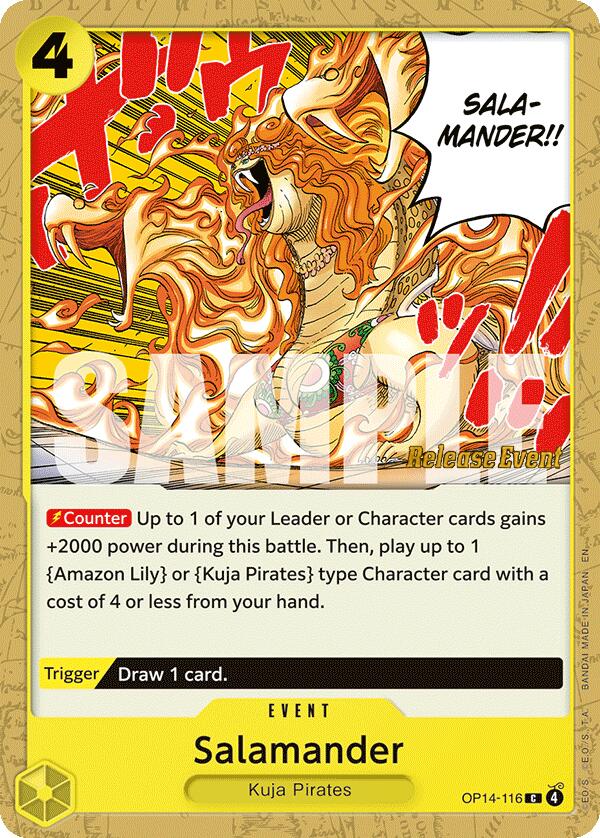 Salamander [The Azure Sea's Seven Release Event Cards] | Gamers Paradise